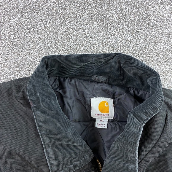 Carhartt Arctic Quilt Lined Yukon Extreme Jacket Mens 3XL Black Chore Barn C55 - Picture 5 of 9